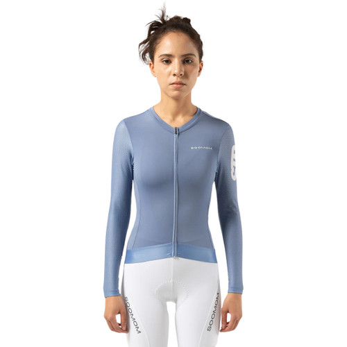 Soomom Womens Base STP LS Jersey Powder Blue