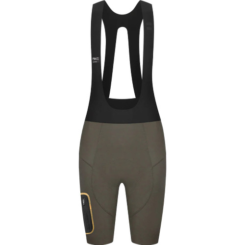 Soomom Womens Escape Trail Utility Bib Shorts Forest