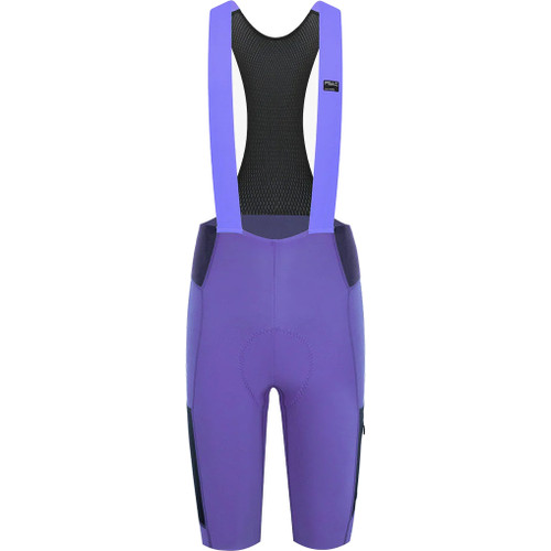 Soomom Womens Escape Utility Bib Shorts Shadowberry