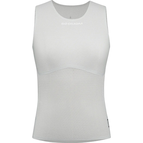 Soomom Womens Race ProMesh Base Layer Fogstone Grey