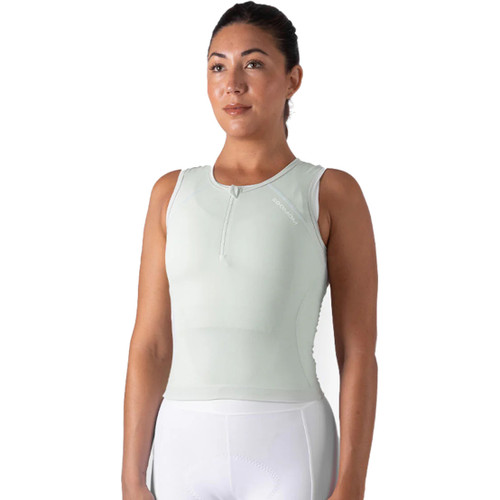 Soomom Womens Sleeveless Base Aero Vest Fogstone Grey