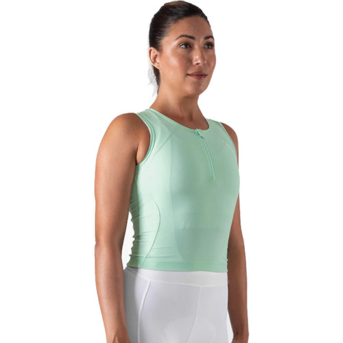 Soomom Womens Sleeveless Base Aero Vest Mistleaf