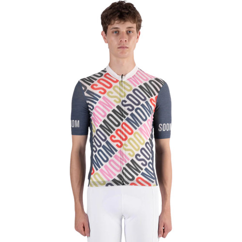 Soomom x Spin Spin Art Series Merino Jersey Slipstream