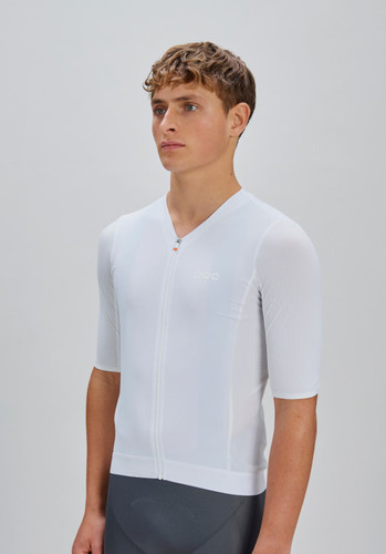 POC Mens Raceday SS Jersey Hydrogen White