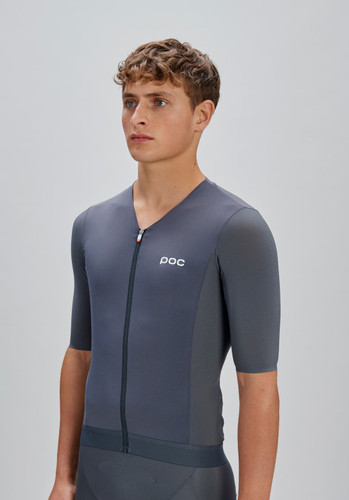 POC Mens Raceday SS Jersey Sylvanite Grey
