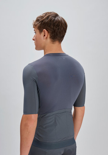 POC Mens Raceday SS Jersey Sylvanite Grey