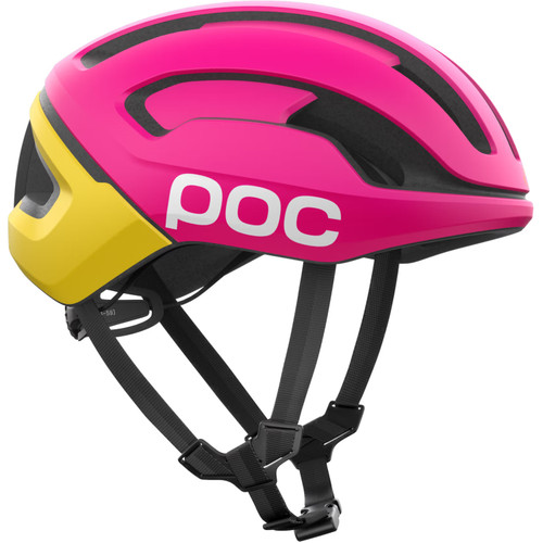 POC Omne Air MIPS Road Helmet Rhos Red Matt/Citrine Yellow Matt