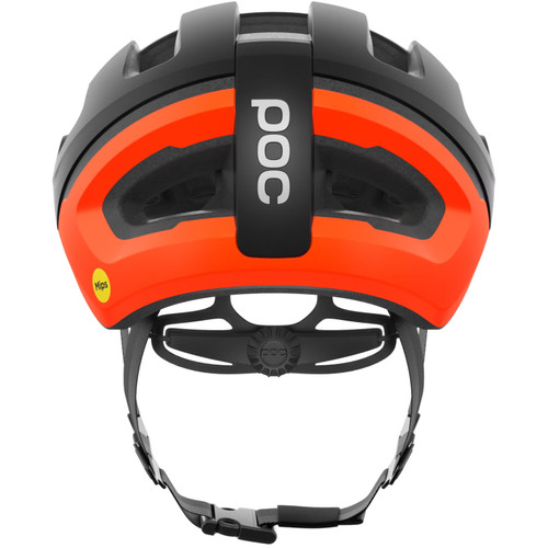 POC Omne Air MIPS Road Helmet Uranium Black Matt/Fluorescent Orange Matt