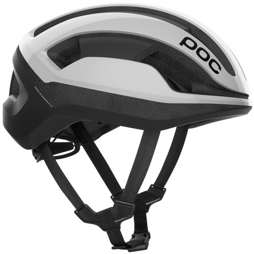 POC Omne Lite Road Helmet Hydrogen White/Uranium Black Matt