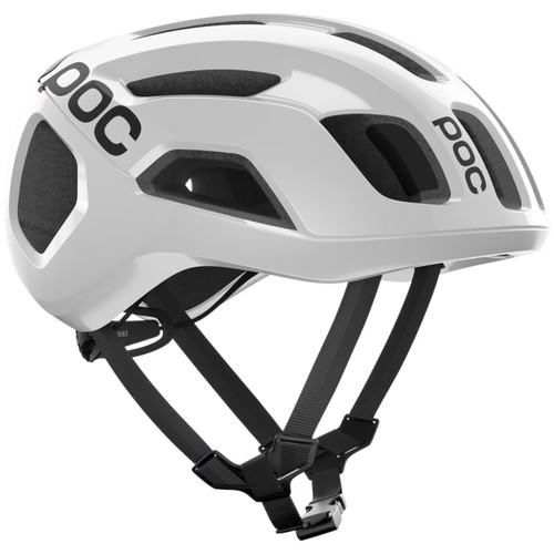 POC Ventral Air MIPS Road Helmet Hydrogen White/Uranium Black Matt w/Logo