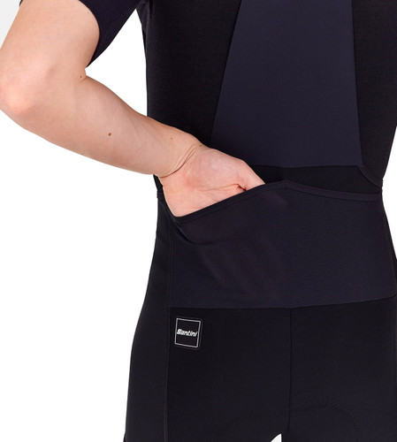 Santini Cargo 2.0 Water Rest Bibtights GITevo Black