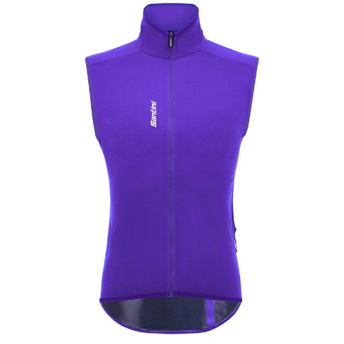 Santini Magic Pocketable Rain Vest Violet