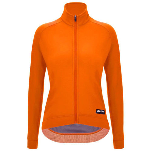 Santini RTR Winter Fleece Jacket Womens Deep Orange