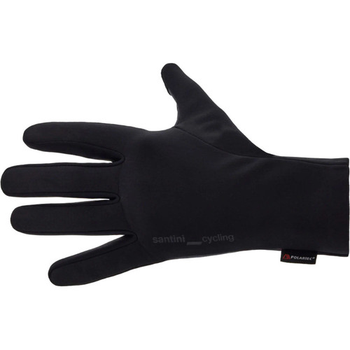 Santini Vega Plus Winter Gloves Black