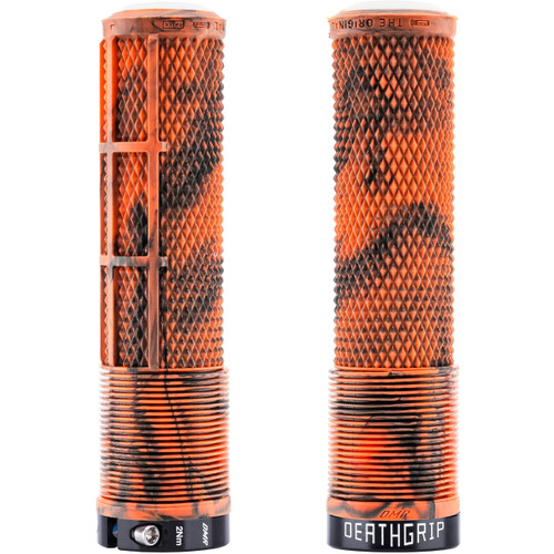 DMR DeathGrip 2 Flangless Thick Soft Orange Marble