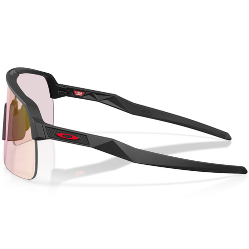 Oakley Sutro Lite (Alternative Fit) Matte Black W/ Prizm Transitions Ember Lens