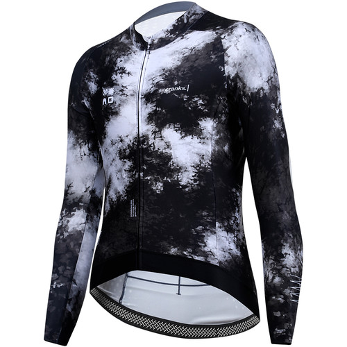 Caffeine and Cranks Pinnacle Thermal Jersey Tempest Mens