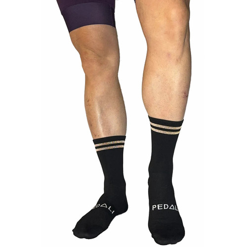 PEDALI Ascent Socks Reflective Black