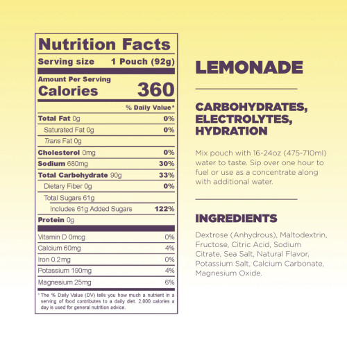 Tailwind High Carb Fuel 100g Lemonade