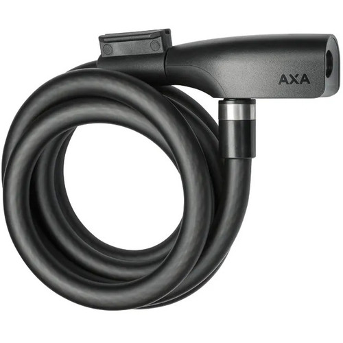 AXA Resolute 180cm x 12mm Black Cable Key Lock
