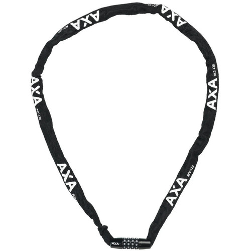 AXA Rigid RCC 120cm x 3.5mm Black Chain Combo Lock