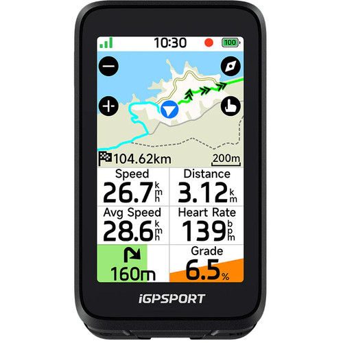 IGPSport BiNavi Air Touch-Screen GPS Cycling Computer