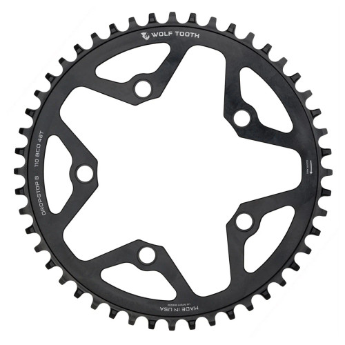 Wolf Tooth 110 BCD 5 Bolt Chainring Drop-Stop B