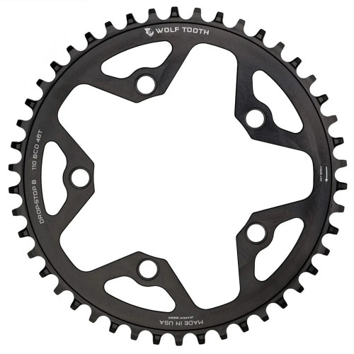 Wolf Tooth 110 BCD 5 Bolt Chainring Drop-Stop B