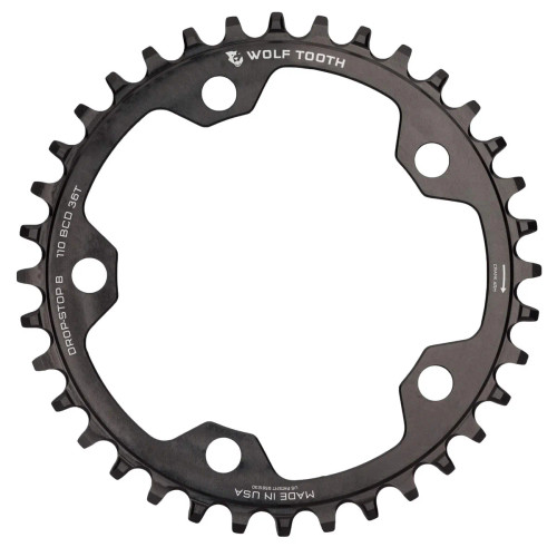 Wolf Tooth 110 BCD 5 Bolt Chainring Drop-Stop B