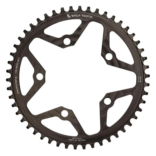 Wolf Tooth 110 BCD 5 Bolt Chainring Drop-Stop B