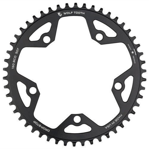 Wolf Tooth 130 BCD 5 Bolt Chainring Drop-Stop B