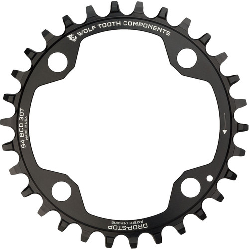 Wolf Tooth 94 BCD 4 Bolt Chainrings For SRAM Crankset Drop-Stop A