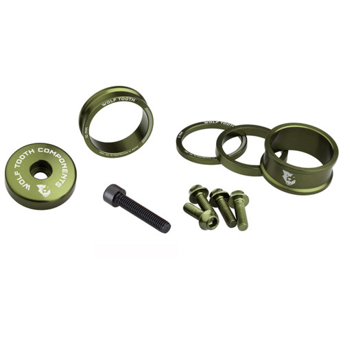 Wolf Tooth Anodized Colour Kit Olive