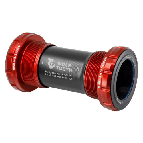 Wolf Tooth BSA Bottom Bracket Red