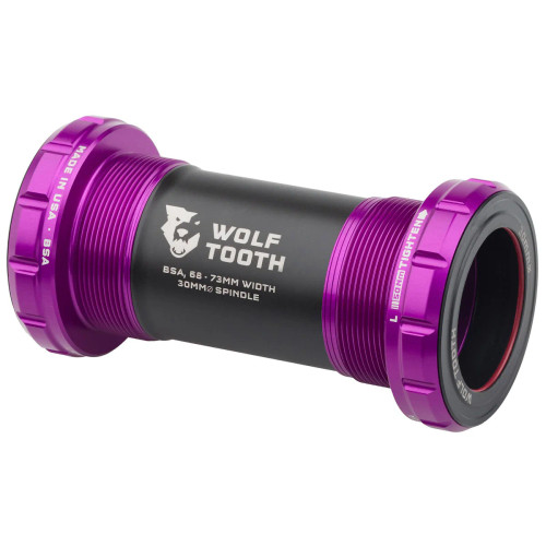 Wolf Tooth BSA Bottom Bracket Ultraviolet Purple