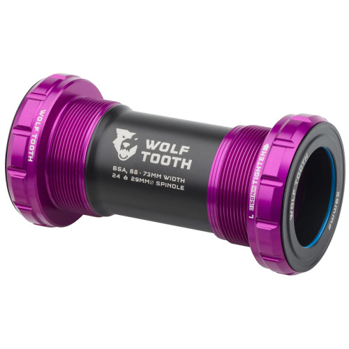 Wolf Tooth BSA Bottom Bracket Ultraviolet Purple