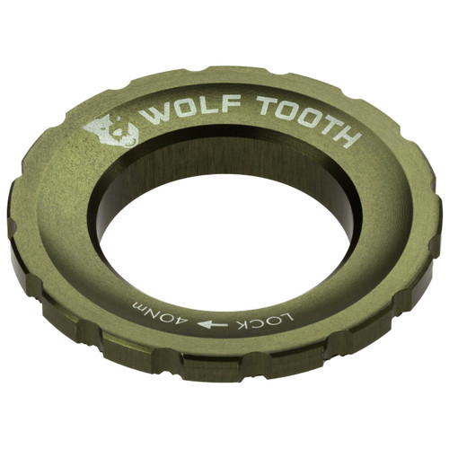 Wolf Tooth Centrelock Rotor Lockring Olive