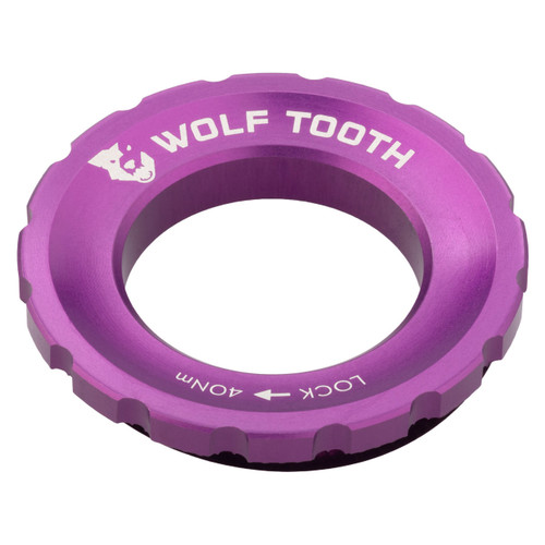 Wolf Tooth Centrelock Rotor Lockring Ultraviolet Purple