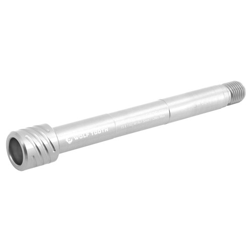 Wolf Tooth Floating Axle for Fox Suspension Forks Raw Silver