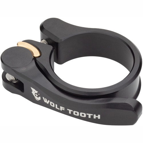 Wolf Tooth Quick Release Seatpost Clamp Black
