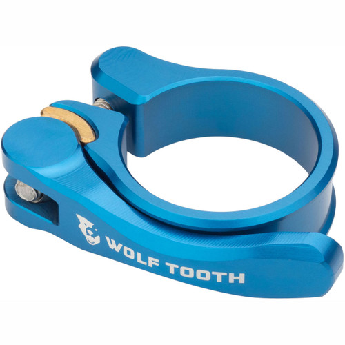 Wolf Tooth Quick Release Seatpost Clamp Blue