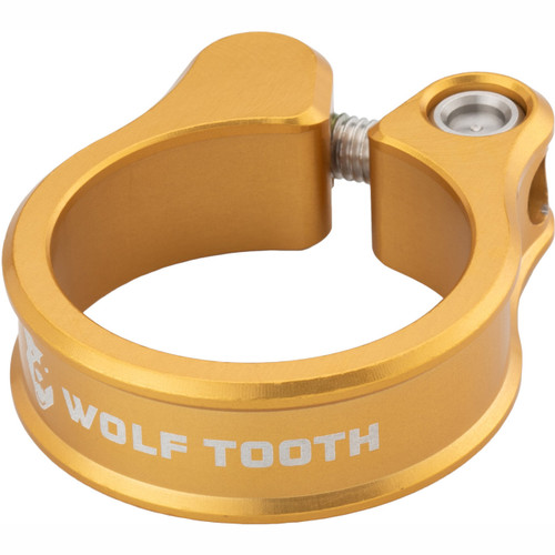 Wolf Tooth Seatpost Clamp Gold