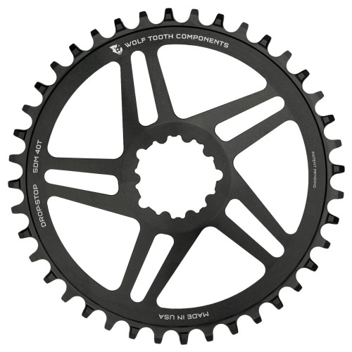 Wolf Tooth SRAM 3-Bolt Direct Mount Chainring For Gravel/Road Drop-Stop B