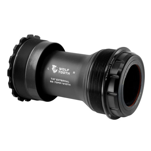 Wolf Tooth T47 Asymmetric Bottom Bracket Black
