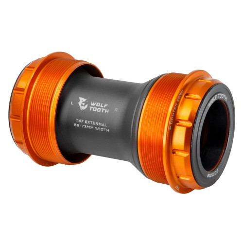 Wolf Tooth T47 External Bottom Bracket Orange