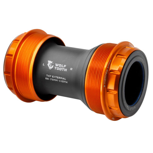Wolf Tooth T47 External Bottom Bracket Orange