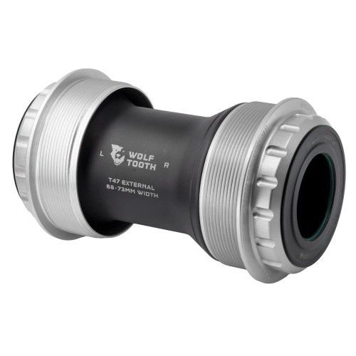 Wolf Tooth T47 External Bottom Bracket Raw Silver