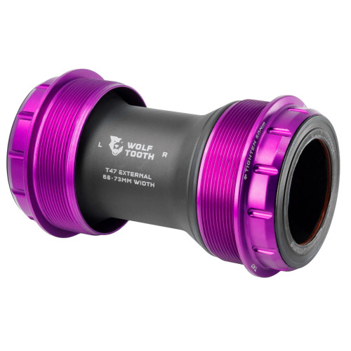 Wolf Tooth T47 External Bottom Bracket Ultraviolet Purple