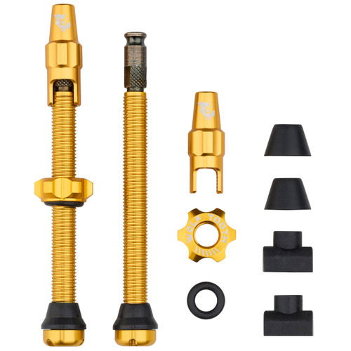 Wolf Tooth Tubeless Valve Kit for Clik Valves 60mm Gold