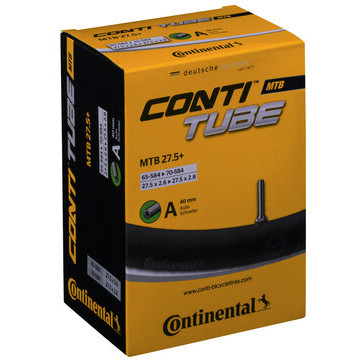 Continental MTB Wide Schrader Valve Tube 27.5x2.6-2.8"